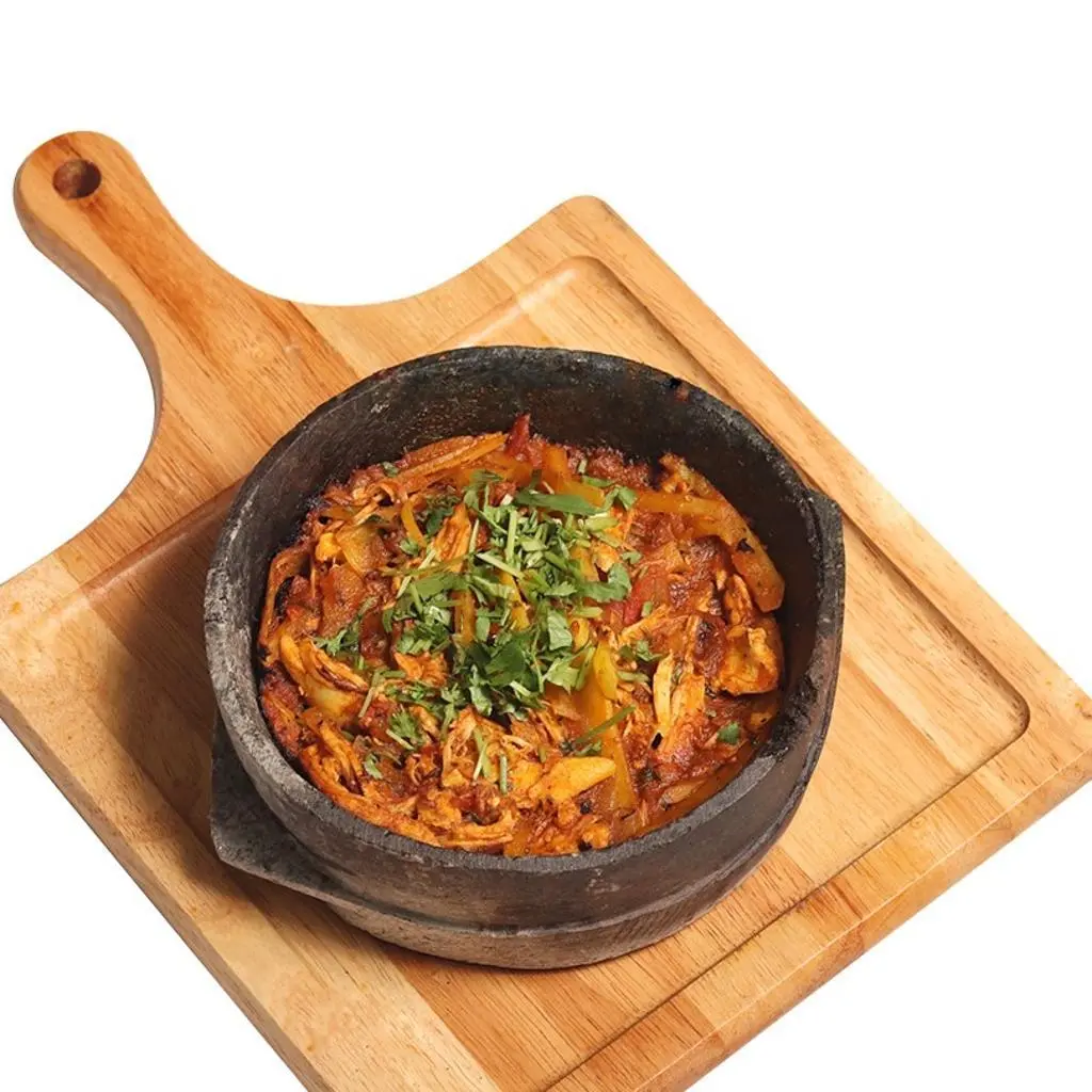 Chicken Okda On Stone